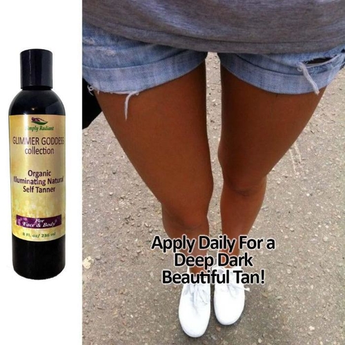 Apply Simply Radiant Organic Skin Cares Natural Self Tanner Daily 52823cc7 425b 4da6 8a94 a5383e26f0b0