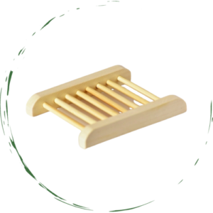 BeNat - Natural Bamboo Soap Bar Dish. Eco-Friendly